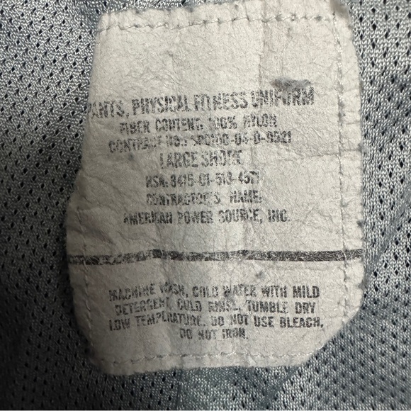 Physical Fitness Uniform Army Pants Size Large - Picture 6 of 10